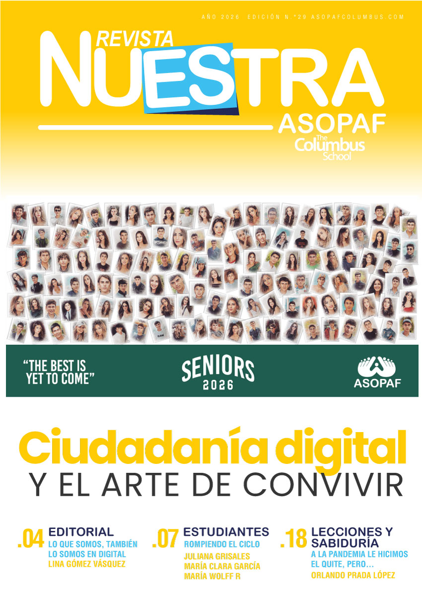 Portada Revista Nuestra ASOPAF Ed29. Ciudadanía digital y el arte de convivir