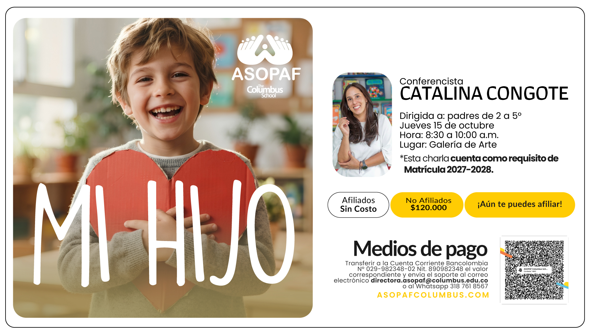 Charla: Mi hijo esta tragado