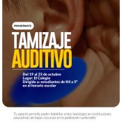 Tamizaje auditivo